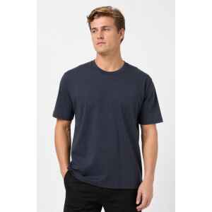 BURBERRY MEN NAVY BLUE T SHIRT