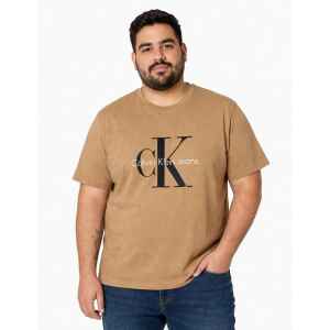 CK CAMEL TSHIRT BLACK LARGE LOGO