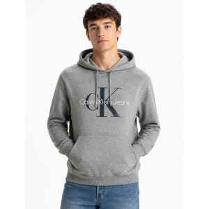 CK GRAY HOODIE CLASSIC LOGO