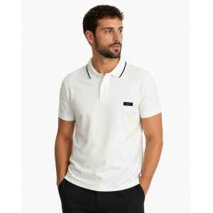 CK WHITE POLO SHIRT