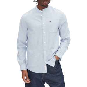 TH COLORADO BLUE LINEN COLLAR SHIRT