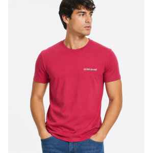 GUESS T-SHIRT SLIM FIT MAROON