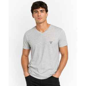 GUESS V NECK T-SHIRT GREY