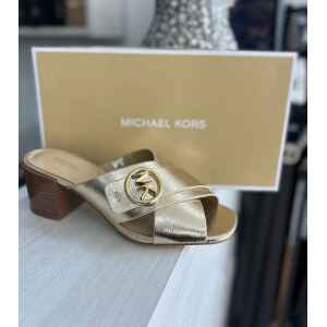 MK CARMEN MULE SANDAL GOLD