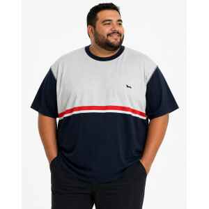 HB TSHIRT WHITE/RED/BLUE