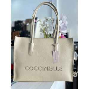 COCCINELLE SANDSHELL TOTE BAG