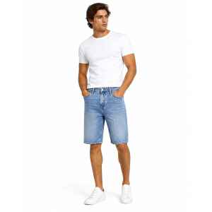 GUESS LIGHT BLUE BERMUDA JEAN