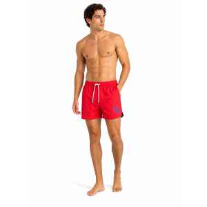 HB RED SWIM SHORTS