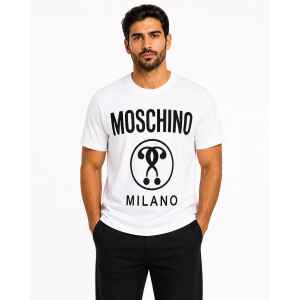 MOSCHINO MILANO WHITE TSHIRT