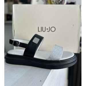 LIUJO MARTY SANDAL BLACK/WHITE