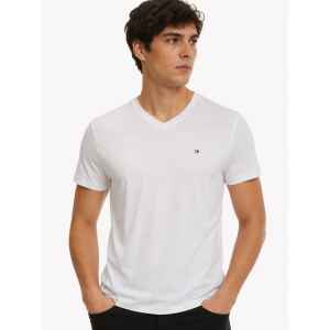 TH V-NECK T-SHIRT WHITE