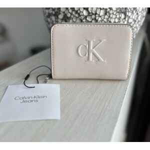 CK SCULPTED IVORY MINI PURSE