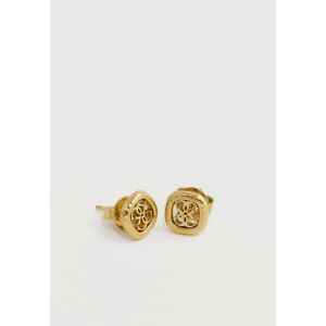 GUESS GOLD SQUARE EARRINGS
