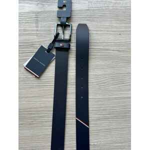 TH DENTON 3.5 EXT NAVY BELT MATTE SILVER BUKLE