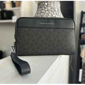 TH BLACK FLAG MONOGRAM POUCH