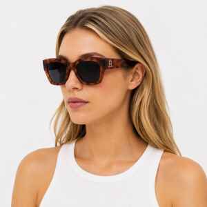 TH RED HAVANA SUNGLASSES