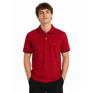 TH UNDERCOLLAR REGULAR POLO RED