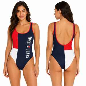 TJW ONE PIECE SWIMSUIT FLAG COLOURS