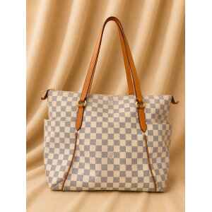 PRE-OWNED LOUIS VUITTON TOTALLY MM DAMIER AZUR