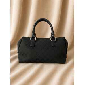 PRE-OWNED GUCCI BLACK MINI TOTE