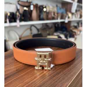 TH TAN/BLACK REVERSIBLE MONOGRAM