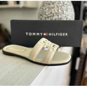 TH BEIGE FLAT SANDALS