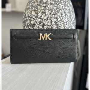 MK PURSE REED SNAP BLACK
