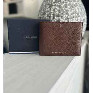 TH WALLET CENTRAL CC AND COIN BROWN 4 SEPARATE LINES TOP