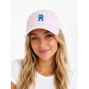 TH 6 PANEL PINK CAP