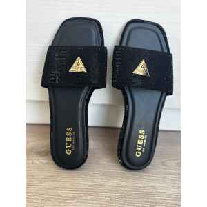 GUESS BLACK SLIDERS