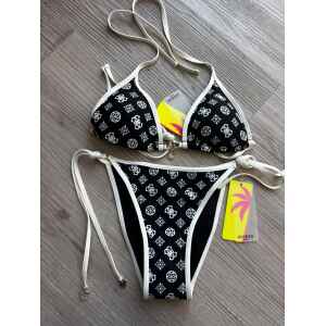 GUESS BIKINI BLACK/WHITE
