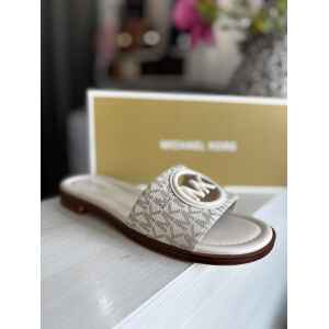 MK CARISSA CUT OUT SLIDE VANILLA