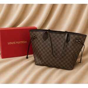 PRE-OWNED LOUIS VUITTON NEVERFULL MM DAMIER