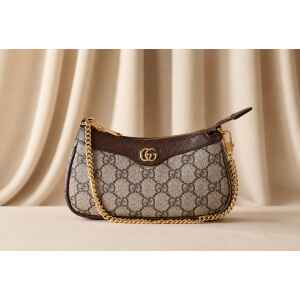 PRE-OWNED GUCCI OPHIDIA MINI POCHETTE