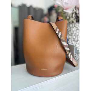 BURBERRY BUCKET TAN BROWN
