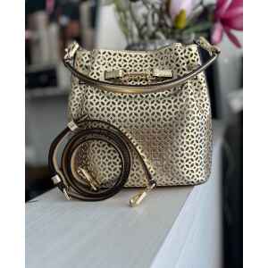 MK CARSON SM BUCKET PALE GOLD