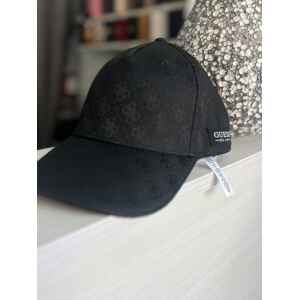 GUESS BLACK MONOGRAM CAP