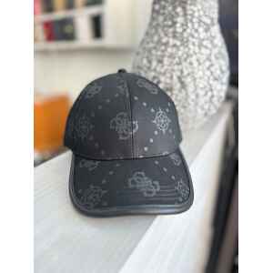 GUESS BLACK CAP MONOGRAM