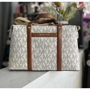 MK BECK MEDIUM SATCHEL VANILLA