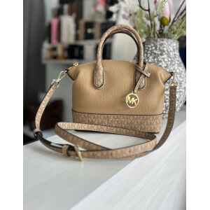 MK HYDE SMALL SATCHEL CAMEL