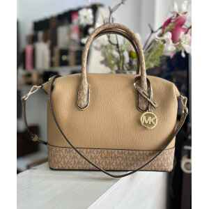 MK HYDE MEDIUM SATCHEL CAMEL