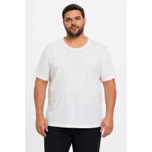 BOSS TSHIRT ROUND NECK WHITE