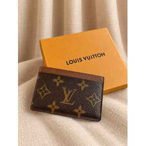 PRE-OWNED LOUIS VUITTON CARDHOLDER MONOGRAM