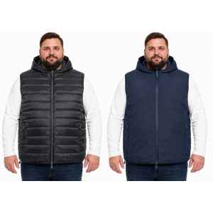 HB NAVY BLUE /BLACK VEST REVERSIBLE