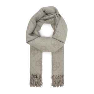 GUESS GREY SCARF BIG LOGO