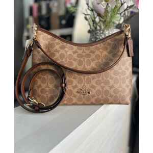 COACH LAUREL SHOULDER BAG TAN/BROWN