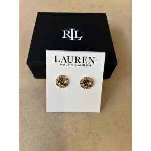 RALPH LAUREN GOLD EARRINGS