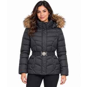 GUESS DOWN JACKET BLACK
