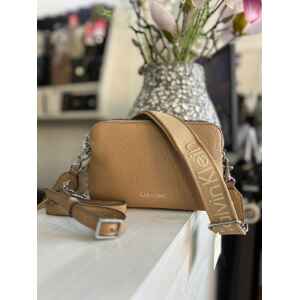 CK WEBBING 2 STRAP CAMERA BAG TANNIN
