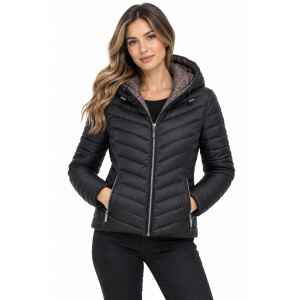 MK REVERSIBLE JACKET BLACK/BROWN